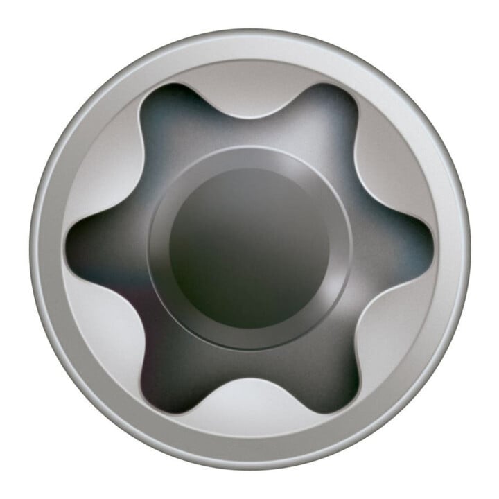 Spax T-STAR+ tête cylindrique 5,0x70/31,0 A2 filetage fixe