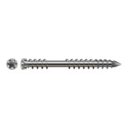 ART 88192 Spax Terrassenschraube, Zylinderkopf, T-STAR plus, Fixiergewinde, CUT-Spitze, Edelstahl A2, rostfrei