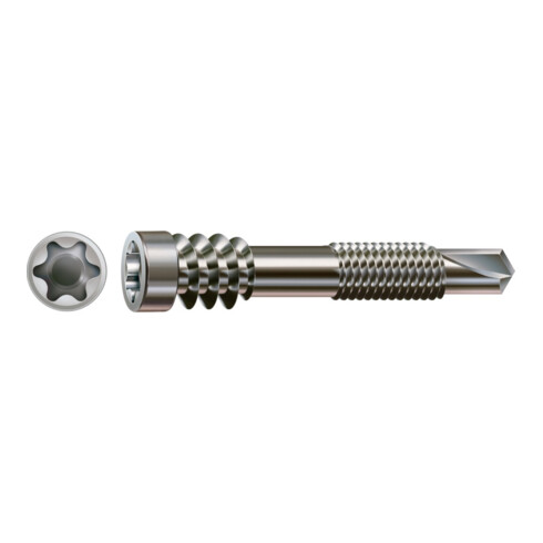 Spax Terrasse Alu FixGew Tête cylindrique T-STAR BSP A2 5,0 x 48