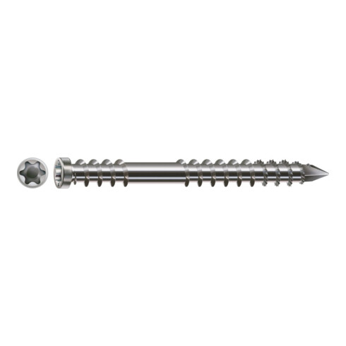 SPAX Terrassen Zylinderkopf T-STAR CUT Fixierg A4 6,0 x 50