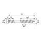 SPAX Terrassen Zylinderkopf T-STAR CUT Fixierg A4 6,0 x 50-2