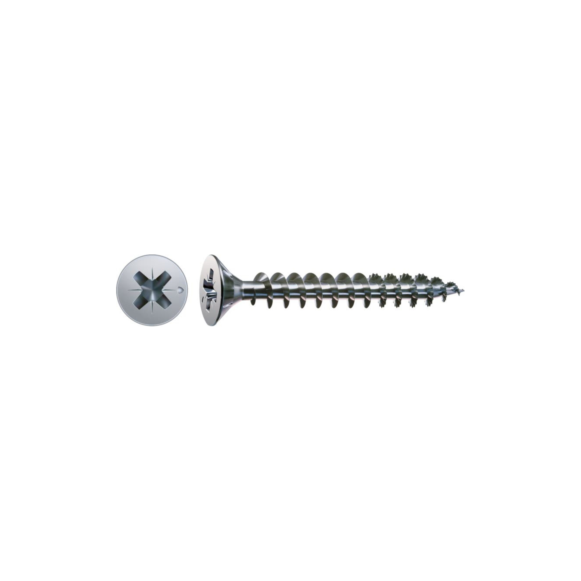 Spax Universalschraube 2,5 x 16 mm Senkkopf Kreuzschlitz Z Vollgewinde S-Spitze WIROX A3J