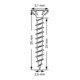 Spax Universalschraube 2,5 x 25 mm Senkkopf Kreuzschlitz Z Vollgewinde S-Spitze WIROX A3J