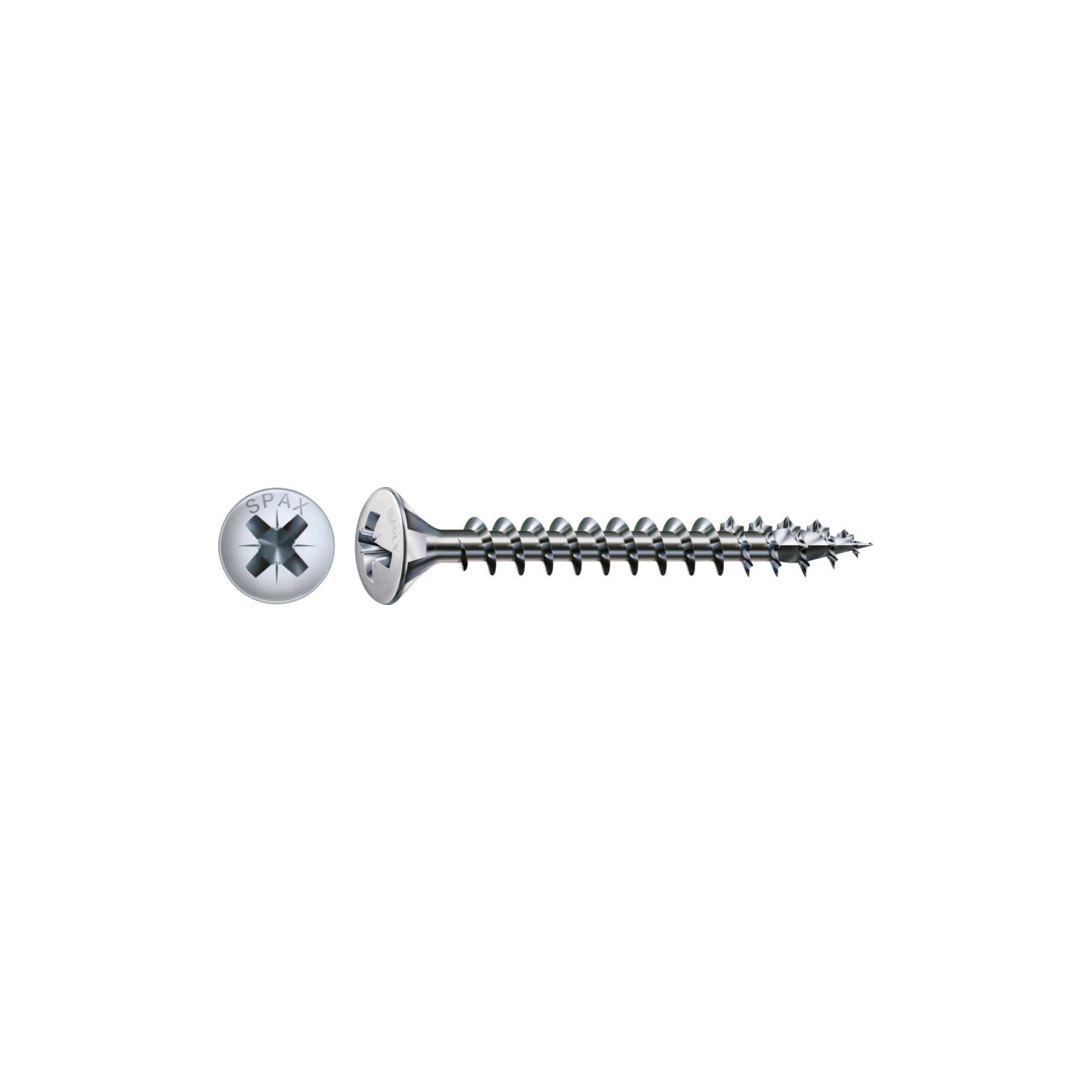 Spax Universalschraube 3,5 x 15 mm LinsenSenkkopf Kreuzschlitz Z Vollgewinde 4CUT WIROX A3J