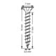 Spax Universalschraube 3,5 x 15 mm Senkkopf Kreuzschlitz Z Vollgewinde 4CUT WIROX A3J