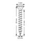 Spax Universalschraube 3,5 x 25 mm LinsenSenkkopf Kreuzschlitz Z Vollgewinde 4CUT WIROX A3J