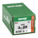 Spax Universalschraube 3,5 x 25 mm Senkkopf T-STAR plus Vollgewinde 4CUT WIROX A3J
