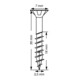 Spax Universalschraube 3,5 x 30 mm Senkkopf Kreuzschlitz Z Teilgewinde 4CUT WIROX A3J