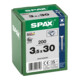 Spax Universalschraube 3,5 x 30 mm Senkkopf Kreuzschlitz Z Vollgewinde 4CUT WIROX A3J