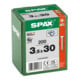 Spax Universalschraube 3,5 x 30 mm Senkkopf T-STAR plus Vollgewinde 4CUT WIROX A3J