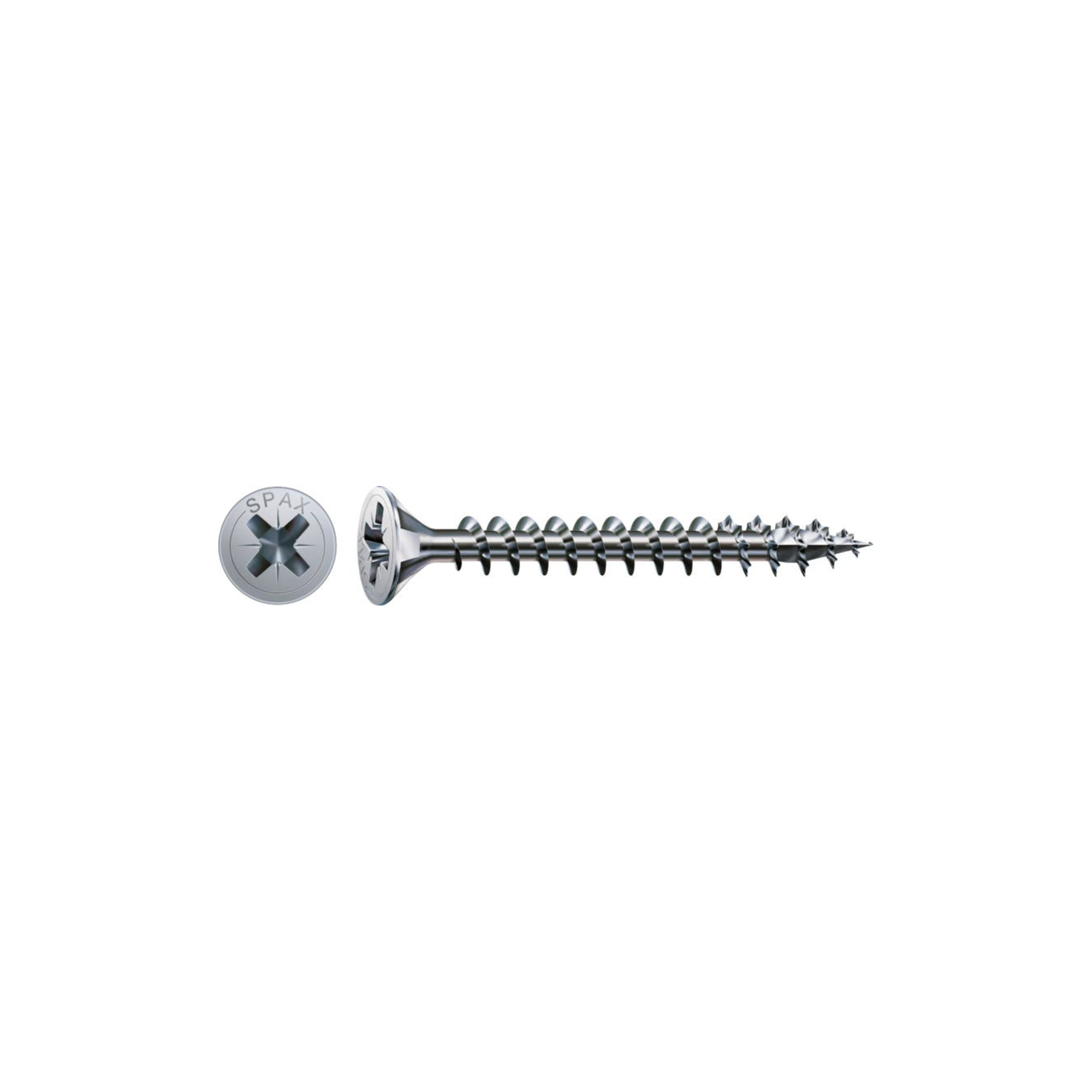 Spax Universalschraube 3,5 x 40 mm Senkkopf Kreuzschlitz Z Vollgewinde 4CUT WIROX A3J