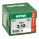 Spax Universalschraube 3 x 12 mm Senkkopf T-STAR plus Vollgewinde S-Spitze WIROX A3J