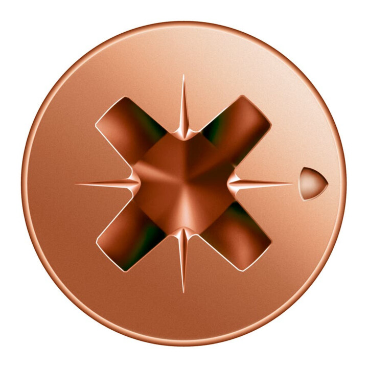 Spax Universalschraube 3 x 35 mm Senkkopf Kreuzschlitz Z Vollgewinde S-Spitze Brüniert C1A