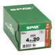 Spax Universalschraube 4,5 x 20 mm Senkkopf T-STAR plus Vollgewinde 4CUT WIROX A3J