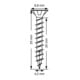 Spax Universalschraube 4,5 x 25 mm Senkkopf T-STAR plus Vollgewinde 4CUT WIROX A3J
