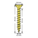 Spax Universalschraube 4,5 x 35 mm Senkkopf Kreuzschlitz Z Vollgewinde 4CUT YELLOX A2L