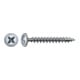 Spax Universalschraube 4,5 x 40 mm Rückwandkopf Kreuzschlitz Z Vollgewinde 4CUT WIROX A3J
