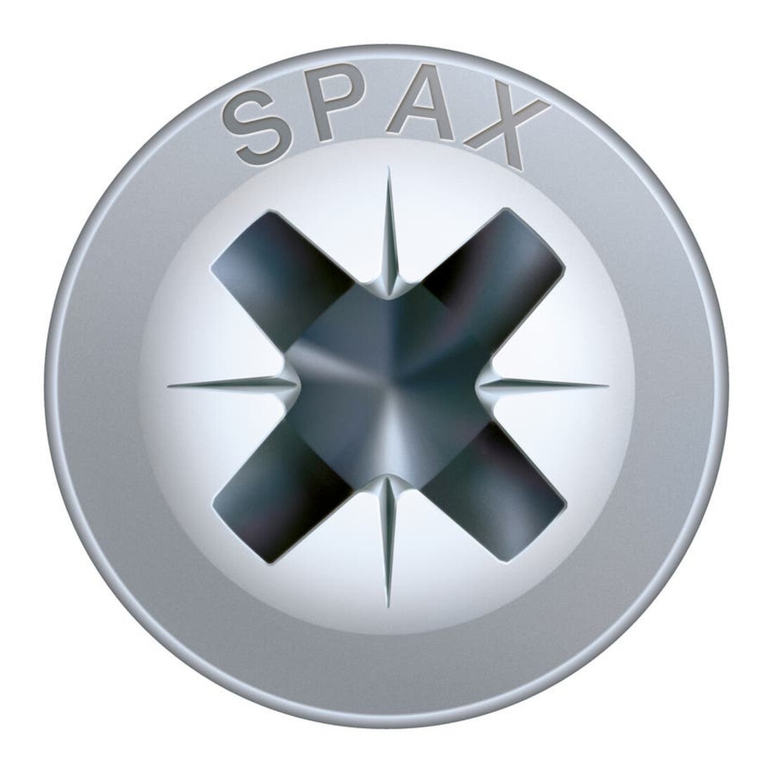 Spax Rückwandschraube PZ, Stahl, galvanisch verzinkt
