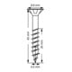 Spax Universalschraube 4,5 x 45 mm Senkkopf T-STAR plus Teilgewinde 4CUT WIROX A3J