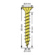Spax Universalschraube 4,5 x 60 mm Senkkopf Kreuzschlitz Z Vollgewinde 4CUT YELLOX A2L