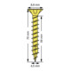 Spax Universalschraube 4,5 x 70 mm Senkkopf Kreuzschlitz Z Vollgewinde 4CUT YELLOX A2L