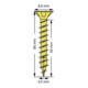 Spax Universalschraube 4,5 x 80 mm Senkkopf Kreuzschlitz Z Vollgewinde 4CUT YELLOX A2L