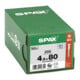 Spax Universalschraube 4,5 x 80 mm Senkkopf T-STAR plus Teilgewinde 4CUT WIROX A3J
