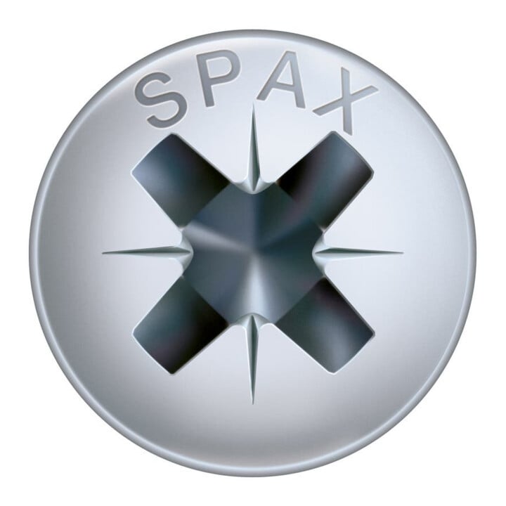 Spax Universalschraube 4 x 20 mm LinsenSenkkopf Kreuzschlitz Z Vollgewinde 4CUT
