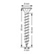 Spax Universalschraube 4 x 20 mm LinsenSenkkopf Kreuzschlitz Z Vollgewinde 4CUT