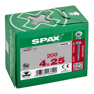 Spax Halbrundkopf-Universalschraube mit Innensechsrund (TX)