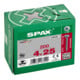 Spax Universalschraube 4 x 25 mm Halbrundkopf T-STAR plus Vollgewinde 4CUT WIROX A3J