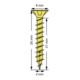 Spax Universalschraube 4 x 25 mm Senkkopf Kreuzschlitz Z Vollgewinde 4CUT YELLOX A2L