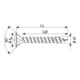 Spax Universalschraube 4 x 30 mm LinsenSenkkopf Kreuzschlitz Z Vollgewinde 4CUT