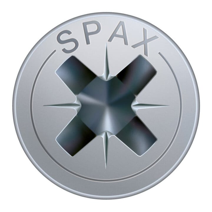 Spax Universalschraube 4 x 30 mm Senkkopf Kreuzschlitz Z Vollgewinde 4CUT WIROX A3J