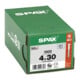 Spax Universalschraube 4 x 30 mm Senkkopf T-STAR plus Teilgewinde 4CUT WIROX A3J
