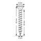 Spax Universalschraube 4 x 35 mm LinsenSenkkopf Kreuzschlitz Z Vollgewinde 4CUT