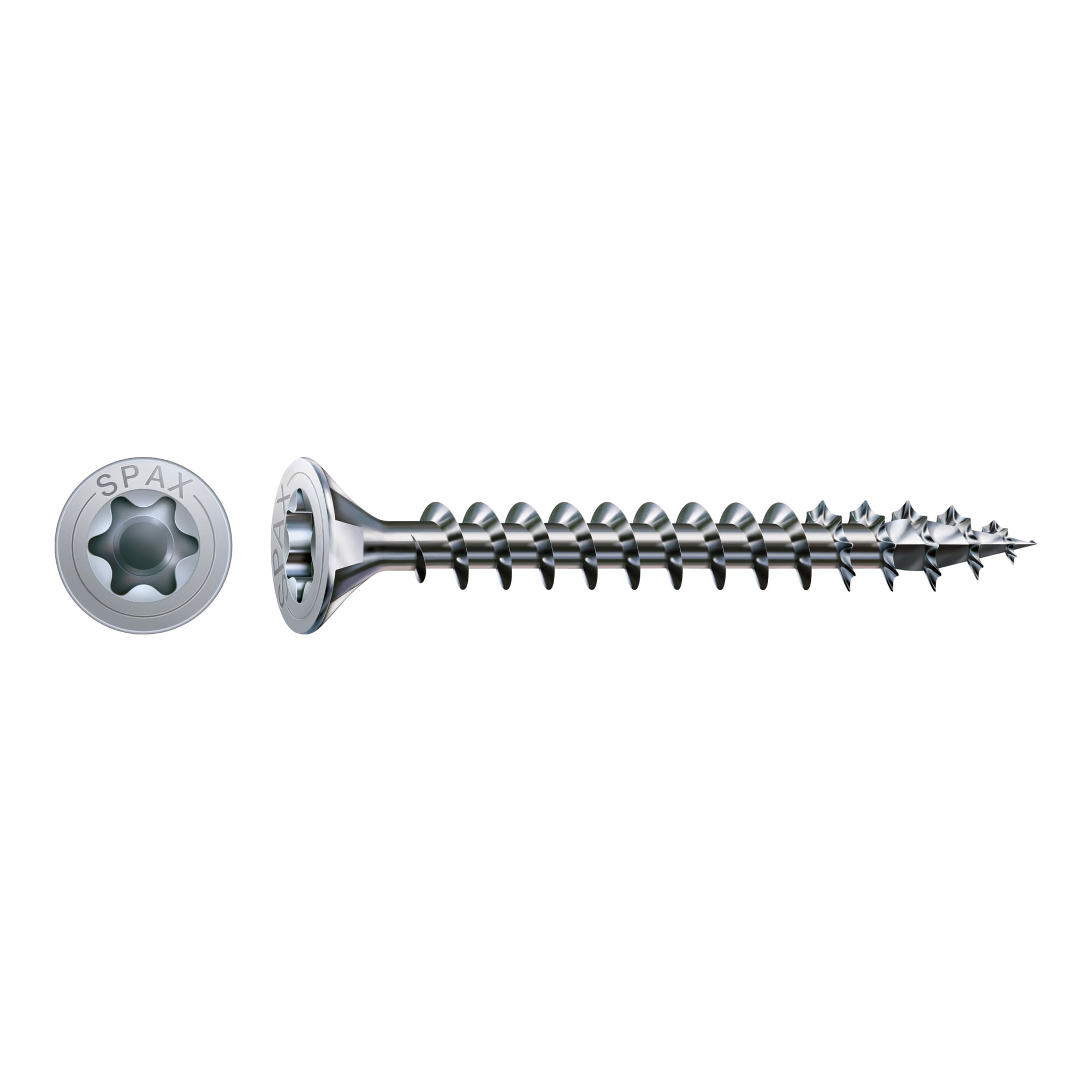 Spax Universalschraube 4 x 35 mm Senkkopf T-STAR plus Vollgewinde 4CUT WIROX A3J