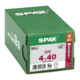 Spax Universalschraube 4 x 40 mm Halbrundkopf T-STAR plus Vollgewinde 4CUT WIROX A3J