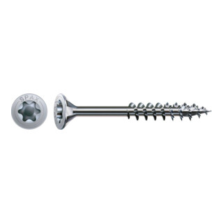 Spax Universalschraube 4 x 45 mm Senkkopf T-STAR plus Teilgewinde 4CUT WIROX A3J