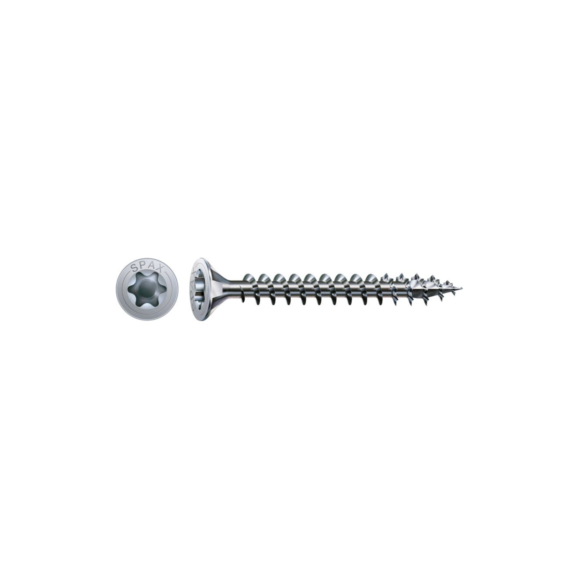 Spax Universalschraube 4 x 50 mm Senkkopf T-STAR plus Vollgewinde 4CUT WIROX A3J