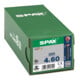 Spax Universalschraube 4 x 60 mm Senkkopf Kreuzschlitz Z Vollgewinde 4CUT Brüniert C1A