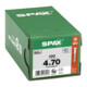 Spax Universalschraube 4 x 70 mm Senkkopf T-STAR plus Teilgewinde 4CUT WIROX A3J