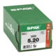 Spax Universalschraube 5 x 20 mm Senkkopf T-STAR plus Vollgewinde 4CUT WIROX A3J