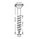 Spax Universalschraube 5 x 30 mm Senkkopf T-STAR plus Teilgewinde 4CUT WIROX A3J