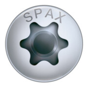Spax Universalschraube 5 x 40 mm Halbrundkopf T-STAR plus Vollgewinde 4CUT WIROX A3J-4