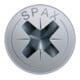 Spax Universalschraube 5 x 40 mm Senkkopf Kreuzschlitz Z Teilgewinde 4CUT WIROX A3J