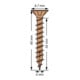 Spax Universalschraube 5 x 40 mm Senkkopf Kreuzschlitz Z Vollgewinde 4CUT Brüniert C1A
