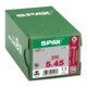 Spax Universalschraube 5 x 45 mm Halbrundkopf Kreuzschlitz Z Vollgewinde 4CUT WIROX A3J
