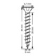Spax Universalschraube 5 x 45 mm Senkkopf T-STAR plus Vollgewinde 4CUT WIROX A3J