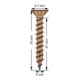Spax Universalschraube 5 x 70 mm Senkkopf Kreuzschlitz Z Vollgewinde 4CUT Brüniert C1A